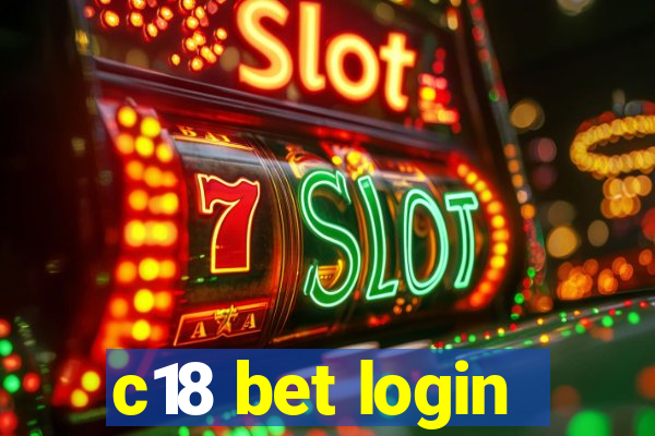 c18 bet login